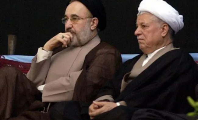 اکبر هاشمی رفسنجانی و سید محمد خاتمی