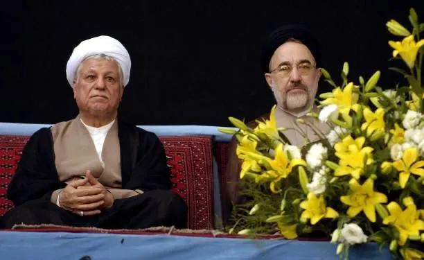 اکبر هاشمی رفسنجانی و سید محمد خاتمی