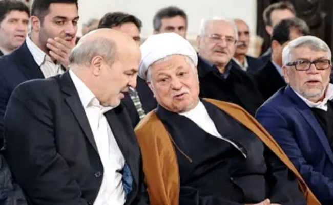 اکبر هاشمی رفسنجانی و عیسی کلانتری