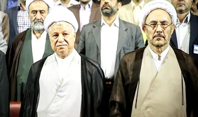 اکبر هاشمی رفسنجانی و علی یونسی
