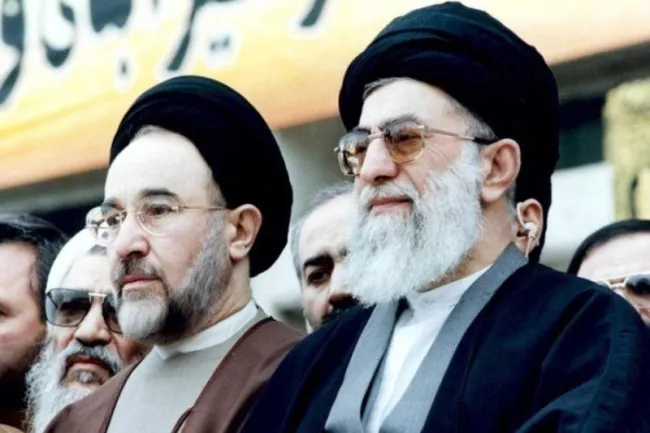 سید علی خامنه‌ای و سید محمد خاتمی