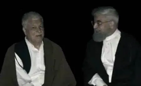 اکبر هاشمی رفسنجانی و حسن روحانی