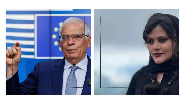 یورونیوز - اتحادیه اروپا مرگ مهسا امینی را محکوم کرد و آن را واقعه‌ای «غیرقابل قبول» دانست