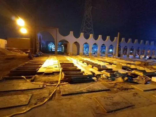 قابل توجه محراب استاندار جدید استان خوزستان و البته برادر شهید / قبور شهدا در اهواز تخریب و یکسان سازی شده و میشود