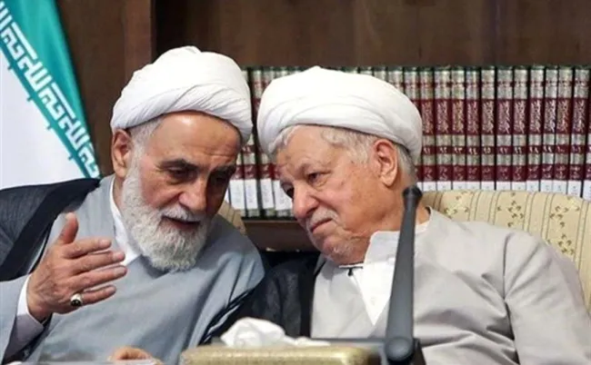 اکبر هاشمی رفسنجانی و علی اکبر ناطق نوری