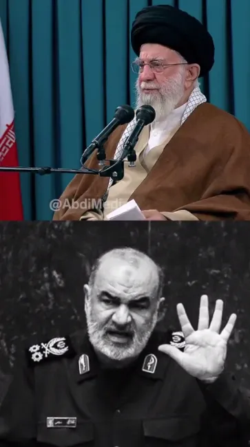 خامنه‌ای و سلامی