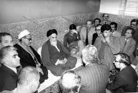 دیدار کانون وکلا با خمینی
