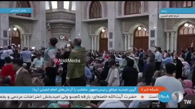 پوشش_زنده / پزشکیان: اگر مقام معظم رهبری نبودند اسم من از صندوق در نمی‌آمد