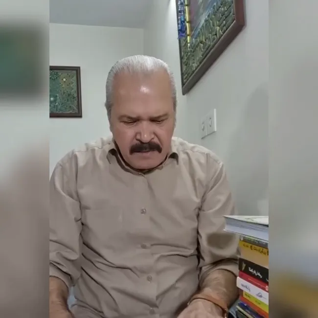 مختار سائقی، بازیگر، ویدیویی را در اینستاگرام منتشر کرده