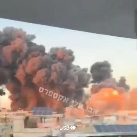  انفجار شدید در بیروت/ سخنگوی ارتش اسرائیل: مقر مرکزیِ حزب‌الله در زیر ساختمان‌های ضاحیهٔ بیروت را هدف حمله قرار دادیم