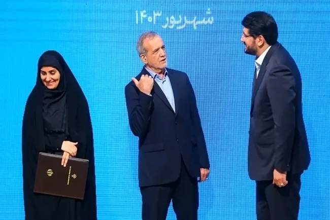 تشکر فرزانه صادق وزیر راه از وزیر سابق مهرداد پذرپاش