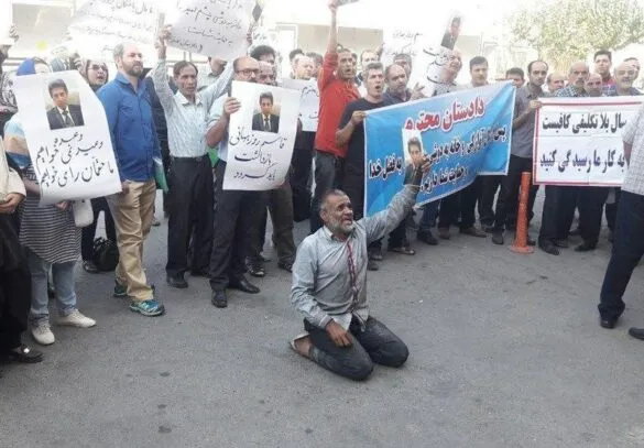 ویدیوهای رسیده نشان می‌دهد روز شنبه سوم آذرماه، هم‌زمان با تجمع مال‌باختگان رضایت خودرو طراوت نوین در قزوین، نیروهای یگان‌ویژه در این محل مستقر شده‌اند.