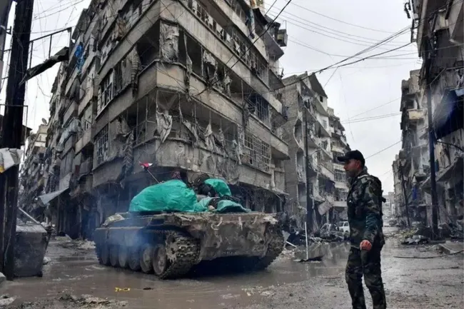 حلب سقوط کرد