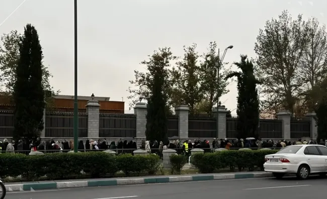  تجمع مجدد فرهنگیان بازنشسته مقابل مجلس