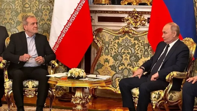 پوتین در مذاکرات با رئیس جمهور ایران: معاهده جامع جدید فرصتی برای ایجاد انگیزه برای همکاری ما در همه زمینه ها می دهد