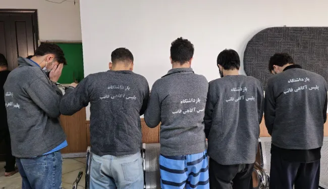 دستگیری اراذل و اوباش خطرناک تهران