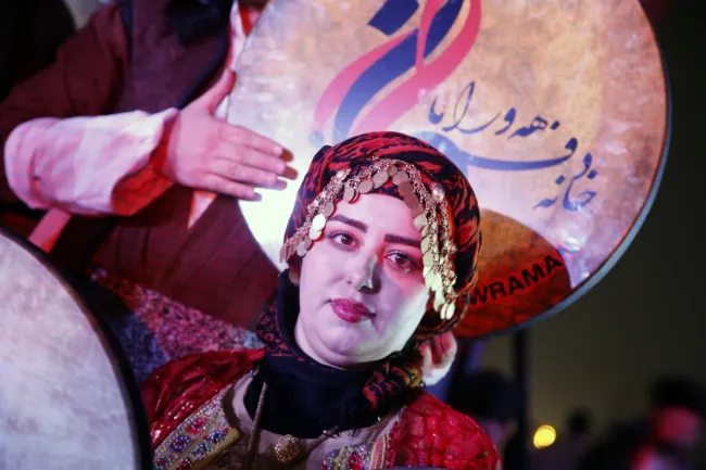 تصاویر خبرگزاری آناتولی ترکیه از جشن نوروز در میدان آزادی تهران