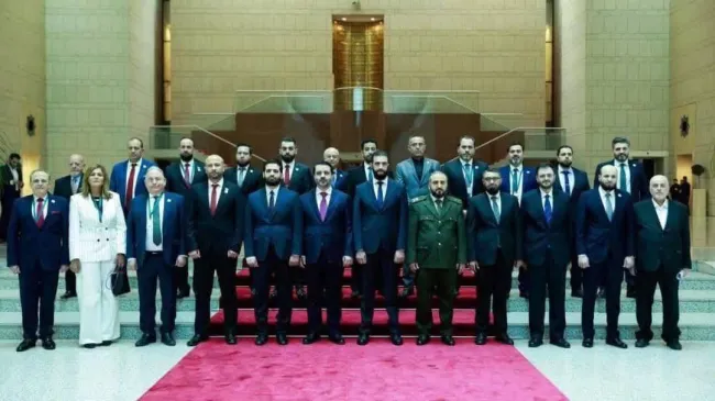  جولانی کابینه جدید را اعلام کرد