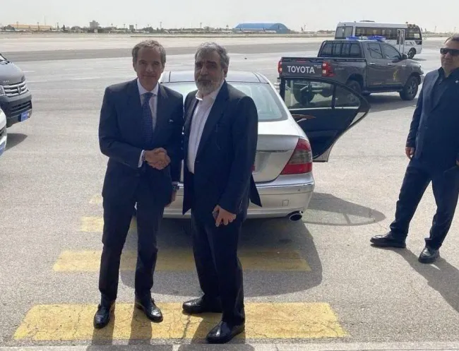  گروسی تهران را ترک کرد