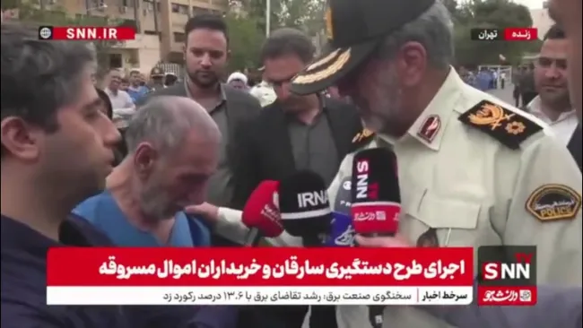  سردار محمدیان خطاب به یک سارق ۷۳ ساله: برای بار بیستم دستگیر شدی، نمره‌ات ۲۰ شده! / معلوم است که عبرت نگرفتی