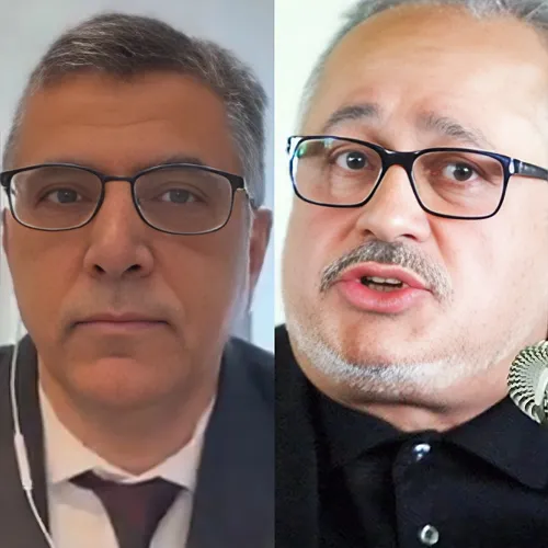 مجادله و درگیری لفظی سیروس ناصری دیپلمات سابق و مسعود منیری