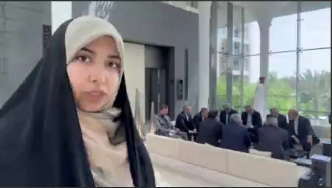  گزارشی از محل نشست هیئت ایرانی