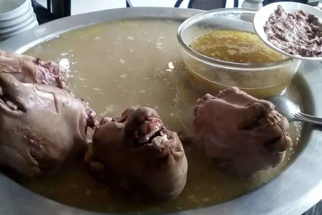  کلیپی وایرال شده از دزدی کله پاچه!