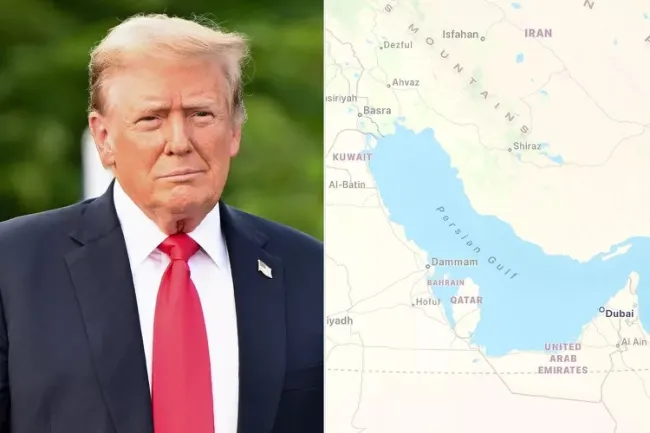  ترامپ در پاسخ به پرسشی درباره احتمال استفاده از یک نام مجعول به‌جای «خلیج فارس»