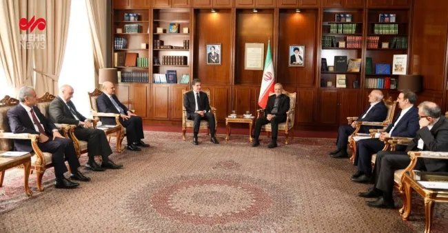 نچیروان بارزانی با رئیس جمهور ایران دیدار کرد