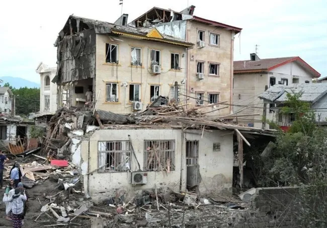 وضعیت آستانه اشرفیه بعد از حملات اسرائیل