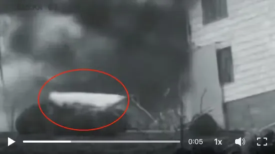 ساختگی بودن ویدیوی انفجار درِ ورودی زندان اوین