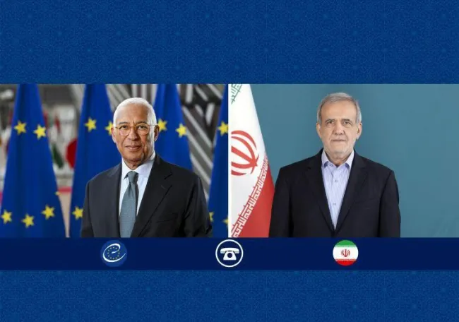 پزشکیان در گفت‌وگوی تلفنی با رئیس شورای اروپا: ادامه همکاری‌ با آژانس مشروط به اصلاح رفتارهای دوگانه در قبال پرونده هسته‌ای ایران است