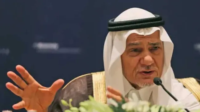  ترکی فیصل: اگر در جهانی عادلانه بودیم، باید به جای فردو، دیمونا بمباران می شد/حمایت غرب از جنگ اسرائیل علیه ایران دوگانگی آنها را نشان داد