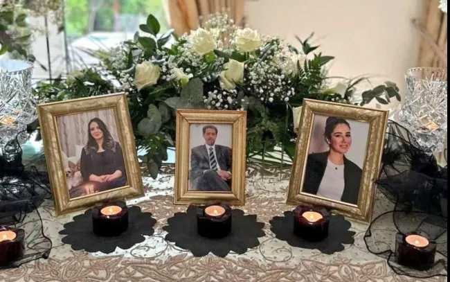 شهید نیلوفر قلعه‌وند همراه پدرش شهید کامران قلعه‌وند و مادرش شهید فاطمه صدیقی، سه تن از قربانیان حملات اسراییل به تهران