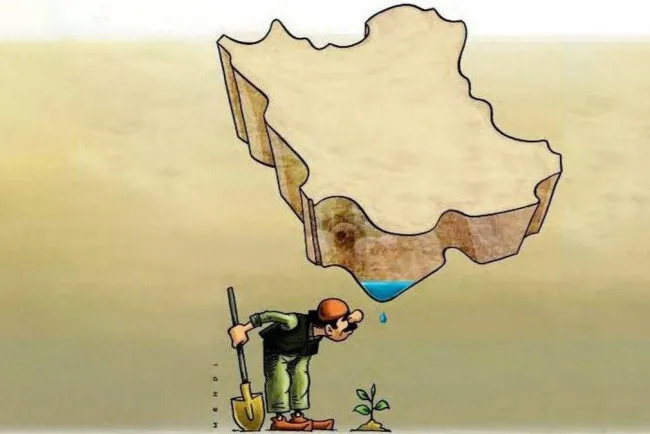  ۹۰ درصد آب کشور قربانی کشاورزی زیانده!