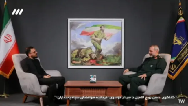  اولین گفتگوی فرمانده هوافضای سپاه در شبکه سه: امروز برای عزاداری وقت نداریم/ صحنه عاشورایی در کشور ممکن است دوباره تکرار شود و باید خود را برای هر وضعیتی آماده کنیم