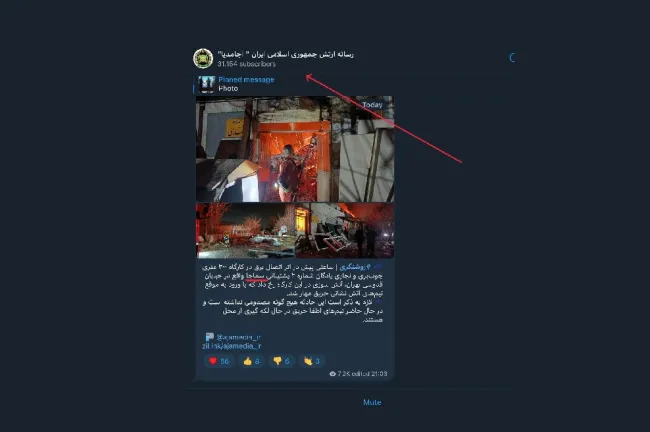شاید هم فردا اطلاعیه دادند که این کانال ربطی به ما ندارد ولی بعدش باید پرسید اطلاعات و عکس ها را از کجا می‌آورد؟!