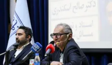 ویدیوی از ابتدا تا انتهای به تشنج کشیده شدن جلسه مناظره صادق زیباکلام و صالح اسکندری با موضوع «توافق یا جنگ؟» در دانشگاه شهید بهشتی 