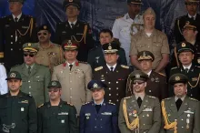 حضور سفرا و وابستگان نظامی خارجی در مراسم رژه روز ارتش