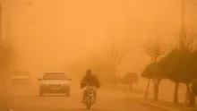  گردوغبار در جنوب و غرب کشور