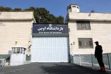 فیلم دیگری از زندان اوین و دقیقاً محلی که موشک خوشبختانه منفجر نشد