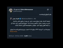 خانم معاون رییس جمهور آقای معاون وزیر درود وام ازدواج روی کاغذ خواهد بود، چرا که پرداخت از منابع بانکهایی است که در امورات و تعهدات خود معطل هستند